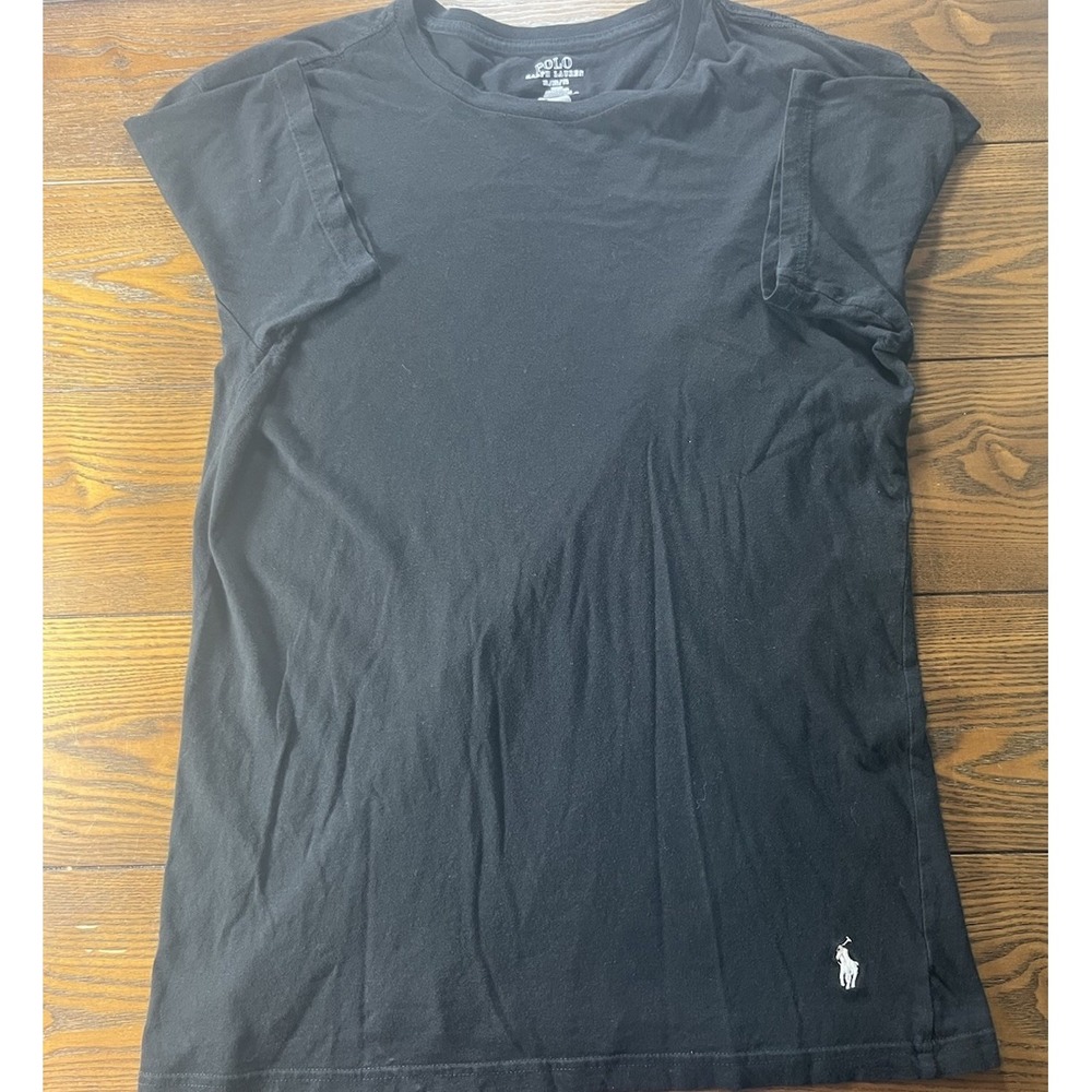 Polo Ralph Lauren Men's Slim Fit Black Classic Short Sleeve T Shirt Size XL